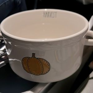 Rae dunn harvest pumpkin soufflé dish very rare